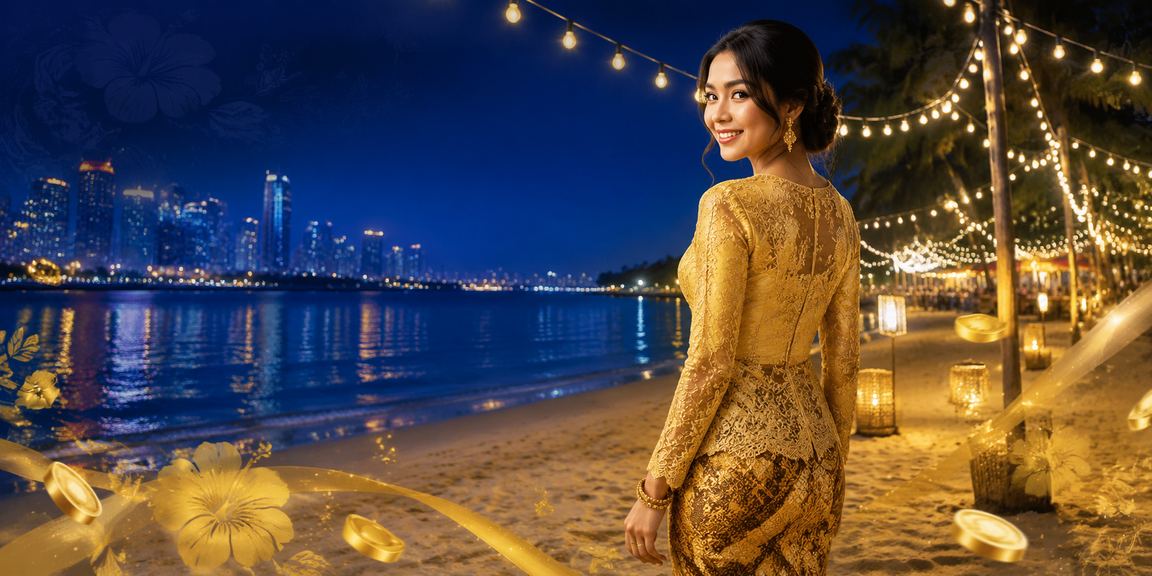 Pemain dari Johor menikmati bonus rebat dan pengalaman bermain kasino dalam talian berpakaian kebaya
